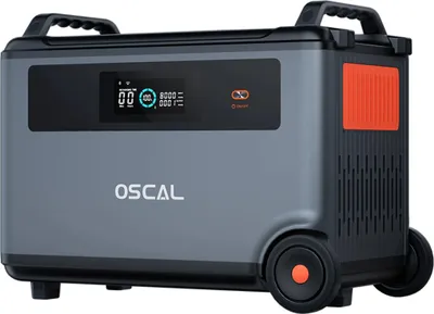 Produktbild von OSCAL BP3600 3600Wh Zusatzakku, LiFePO4 Erweiterungsakku für PowerMax 3600 (nicht separat verwendbar)