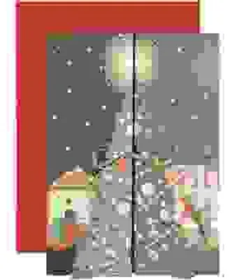 Image de carte 3D pliable Marché de Noël, B6MIX