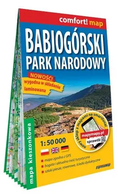 Produktbild von Babiogórski Park Narodowy kieszonkowa laminowana mapa turystyczna 1:50 000