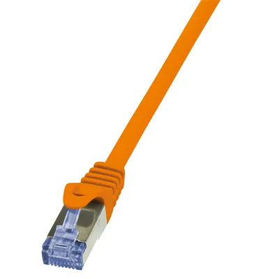 Produktbild von LogiLink Patchkabel Kat. 6A S/FTP 5,0 m orange