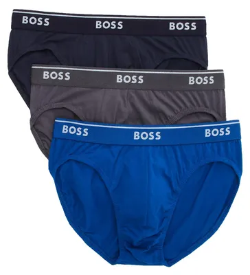 Produktbild von Hugo Boss Herren Slip aus Baumwolle, 3er-Pack