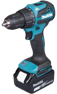 Produktbild von Makita DHP490Z, Schlagschrauber, Pistolengriff, 1/2", Blau, Schwarz, Bürstenlos, 1900 RPM