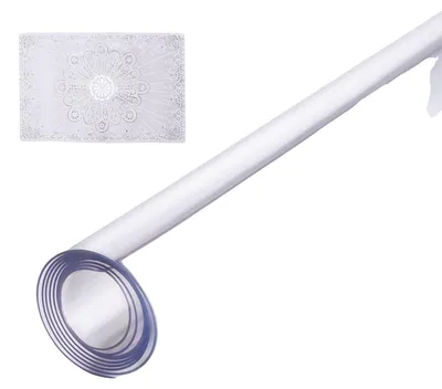 Zdjęcie produktu dla Vevor Plastikowy Obrus Ochraniacz Na Stół 54X54 1 5Mm Przezroczysty Pvc
