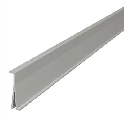 Produktbild von OBO Trennwand, 60mm, Polyvinylchlorid, lichtgrau RAL 7035, Stange mit 2m