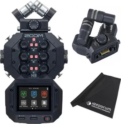 Image de Zoom H8 Enregistreur audio avec capsule microphone XAH-8