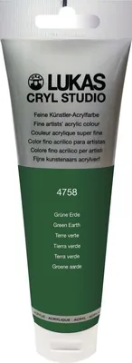 Produktbild von Lukas Cryl Studio Plastic Tube Acrylfarbe Green Earth 125 ml 1 stk