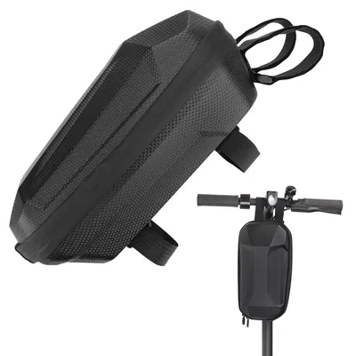Produktbild von 3l Rollertasche, Lenkertasche, wasserdichte Frontaufbewahrungstasche, Fahrradrahmentasche, geeignet für Elektroroller/Fahrräder/Motorräder