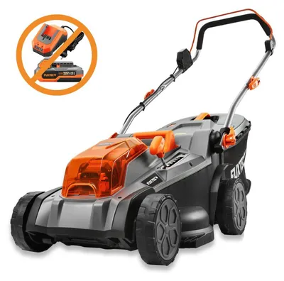 Produktbild von FUXTEC 40V Akku Rasenmäher FX-E2RM37 mit 37cm Schnittbreite, ohne Akkupack, ohne Ladegerät