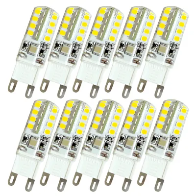 Produktbild von 10x Leuchtmittel LED G9 32xSMD 3W warmweiss