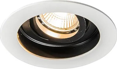 Produktbild von Smarter Einbaustrahler Weiß mit Stahl inkl  Wifi GU10 Rondoo