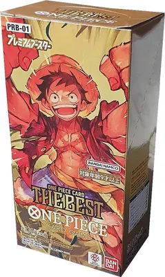 A product box for a One Piece Card Game.
