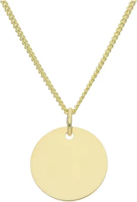 Produktbild von JuwelmaLux Anhänger 333/000 (8 Karat) Gold Gravurplatte JL14-02-0241