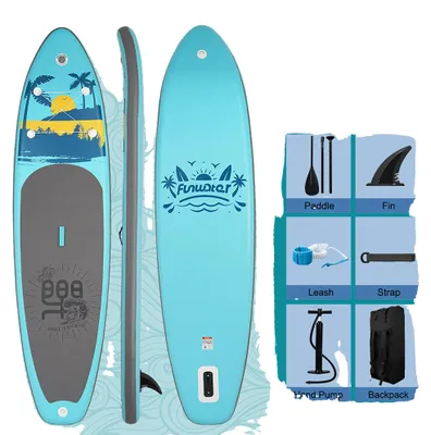 Imagen del producto de Tabla de paddleboard inflable, diseño versátil, kit de accesorios completo, modelo SUPFW27A