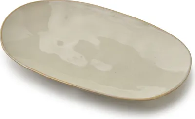 Produktbild von Servierplatte Keramik Basic Nature BASIC NATURE 31 x 17,5 cm Natur 1 Stück