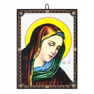 Produktbild von Ikone Heiliger Deva Maria orthodox e Reproduktion aus Griechenland