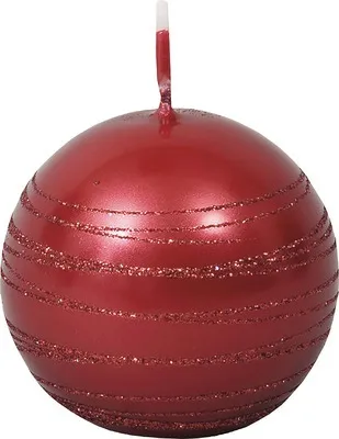 Obrázok produktu pre Nohel Garden Candle ANDROMEDA KOULE Christmas d8cm