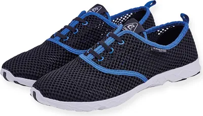 Zdjęcie produktu dla Cressi Aqua Shoes - buty do sportów wodnych, buty kąpielowe i plażowe, rozmiar:38, kolor:czarny/niebieski