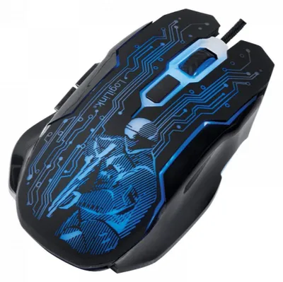 Obrázok produktu pre ID0137, herná myš USB, 2400 DPI, čierna, nastaviteľná citlivosť