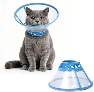 Produktbild von Katzenhalsband, verstellbar, postoperative Genesung, wasserdicht, für Katzen