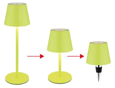 Produktbild von GLOBO 58488NG, Kunststoff, Metall, IP54, III, 3 W, LED, 120°
