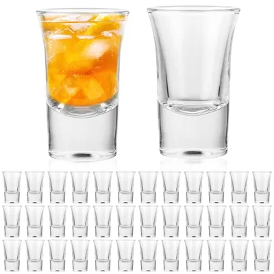 Shotgläser 36er Set 2,5 cl aus Glas, klar