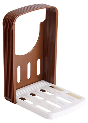 Klappbare Brotschneidemaschine, 4 Dicken, ABS-Kunststoff, kompakt