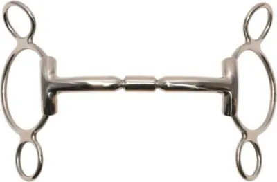 Image de Metalab Elite Filet à trois anneaux argenté 135 mm argenté 135 mm