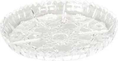 Immagine prodotto di Vassoio CZ d10x1,5cm, ciotola, CRYSTAL, taglio, plastica
