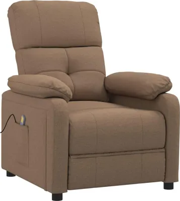 Obrázok produktu pre masážne kreslo vidaXL Brown Fabric