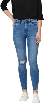 Produktbild von Only Mila Life High Waist Skinny Destroy Bj139945 Jeans Blau 26 / 32 Frau Blau 26