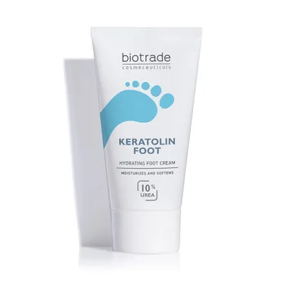 Produktbild von Biotrade Keratolin Fußcreme Für Serh Trockene Haut mit 10% Urea 50ml