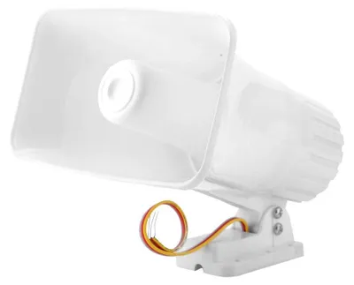 Image de Sirène d'alarme 150 dB, 12 V, pour sécurité extérieure (30 W)