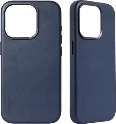 Image de Etui en cuir Decoded avec Magsafe pour Iphone 15 - Bleu