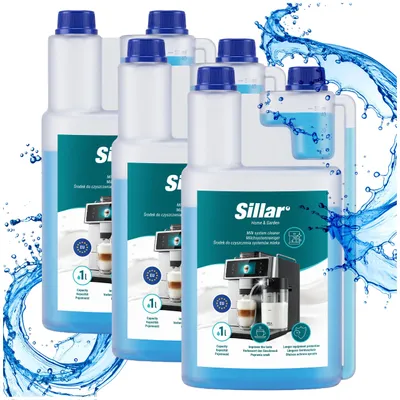 Produktbild von Sillar Milchsystemreiniger 3x1L Milchkreislauf Reinigung für Kaffeemaschinen