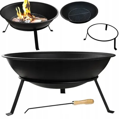 Obrázek produktu pro Verk 27098 Zahradní přenosné ohniště 55 cm