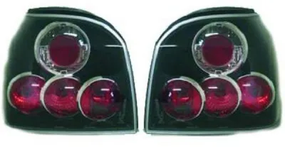 Produktbild von Rückleuchten Heckleuchten SET Klarglas schwarz für VW Golf 3 1991-1998