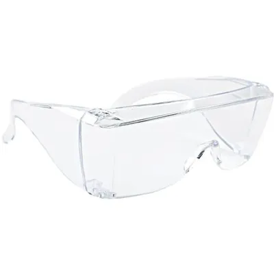 Produktbild von HYGOSTAR Schutzbrille für Brillenträger transparent aus Kunststoff