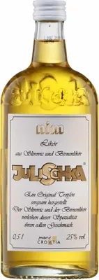 Produktbild von Julischka Likör aus Slivovic & Birne 25% Vol. (0,5 l)