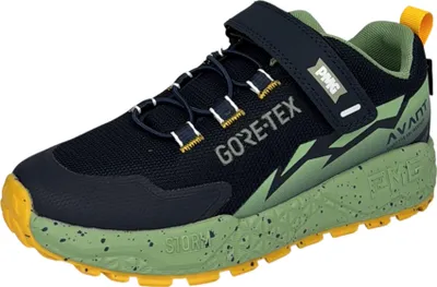 Produktbild von Primigi Gore-Tex Storm GTX Kinder Wasserdichte Sneaker Navy/Grün, 1431055 - Gr. 32