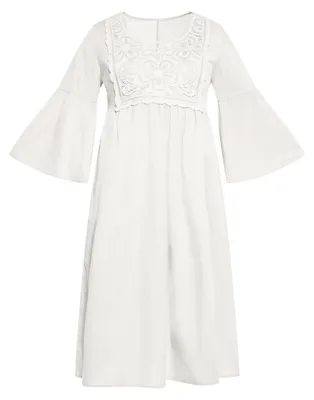 Produktbild von EVERA Damen Kleid - Weiß, M