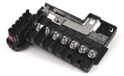 Image de Support de fusible de batterie de remplacement pour VW Skoda, modèles 2011-2018, références : 6R0937548C, 6R0937548F, 6R0937550A, 6R0937621, 6R0937629, 6R0934617