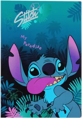 Produktbild von Stitch My paradise Coolpack Notizbuch A5 32k kariert