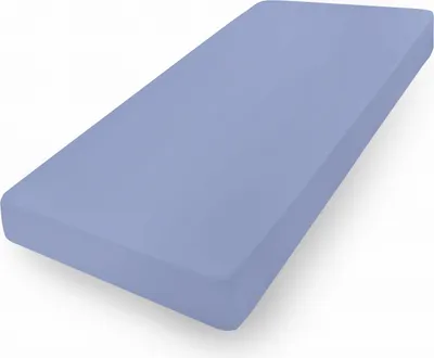 Produktbild von Jersey-Spannbettlaken 60x120x10 PREMIUM Blau