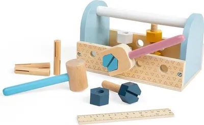 Produktbild von Bigjigs Toys Werkzeuge in einer Kiste