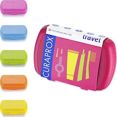 Produktbild von Travel-Set, Set mit Reisezahnbürste CS 5460, Zahnpasta Be you, Interdentalbürste CPS prime 07, CPS prime 09, erhältlich in sechs Farben oder sechs Aromen