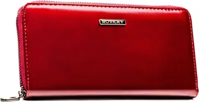 Produktbild von Damen-Geldbörse aus Leder und PU, RPN-25-LAK-5739, Rot