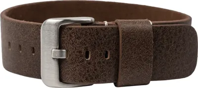 Produktbild von Uhrenarmband | Vintage-Look Leder braun 18mm 20mm 22mm - 28950S, Stegbreite:22mm