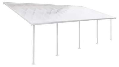 Produktbild von Palram - Canopia Aluminium Terrassenüberdachung Feria Weiß 387x850x305 cm