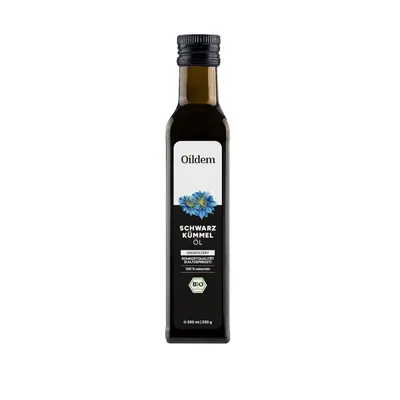 Produktbild von Oildem -Schwarzkümmelöl 250ml (UNGEFILTERT)