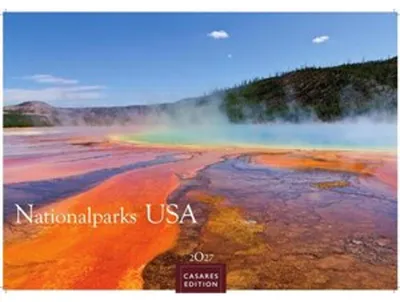 Obrázek produktu pro Kalendář národních parků USA 2027 – nástěnný kalendář | Fotokalendář Severní Amerika 24 x 35 cm – fascinující přírodní motivy z amerických parků, ideální jako dekorace i dárek